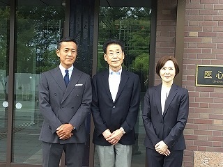 奥村 直毅 さん、 松岡 靖史 さん、 小泉 範子 さん